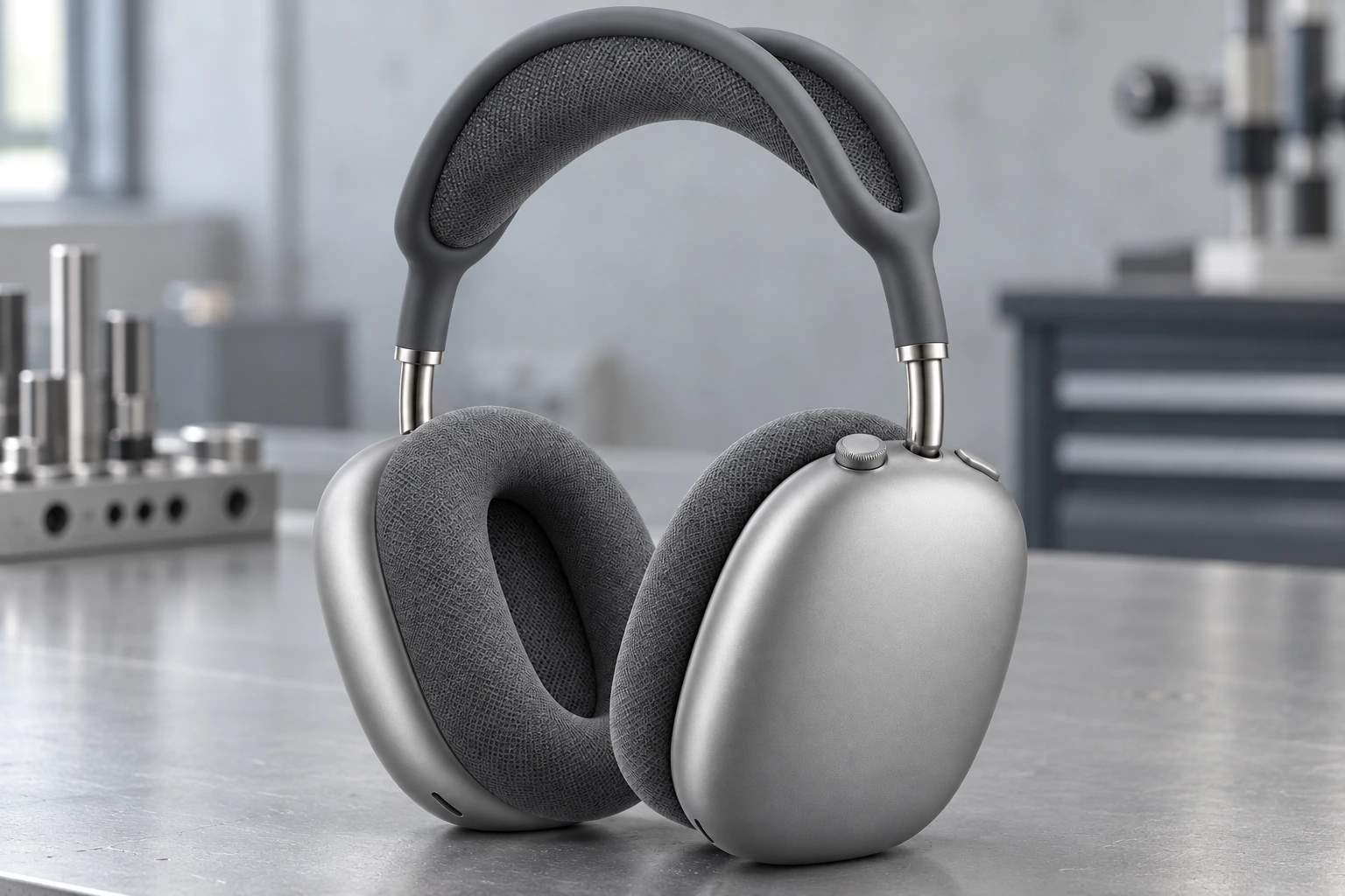 Slider & pivot headphone · Tinjau pemandu geser ikat kepala dan pivot earcup untuk rasa penyetelan dan bunyi decit.