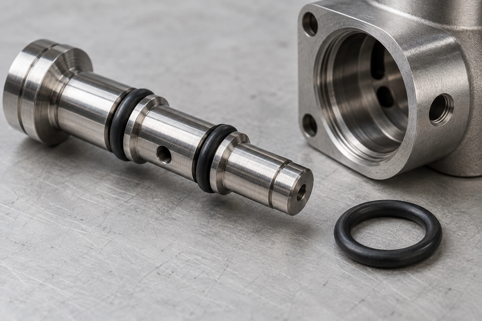 Perakitan seal & kompatibilitas material · Tinjau kondisi perakitan O-ring dan seal berdasarkan grade yang tepat, elastomer sebenarnya, dan fluida kontak.